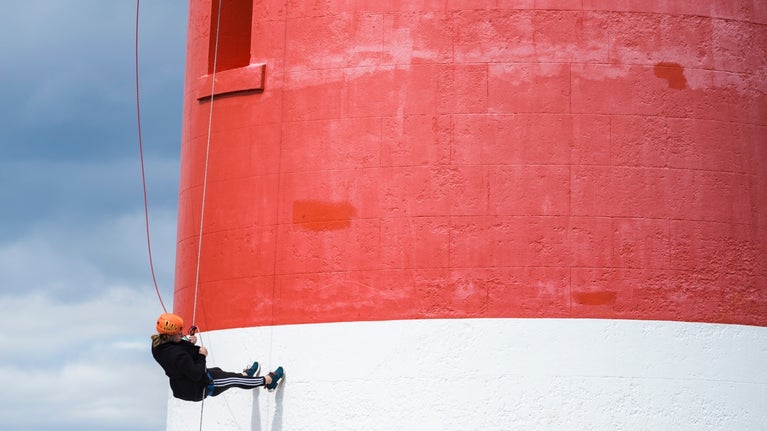 Abseiling at Souter Lighthouse and The Leas, Tyne & Wear